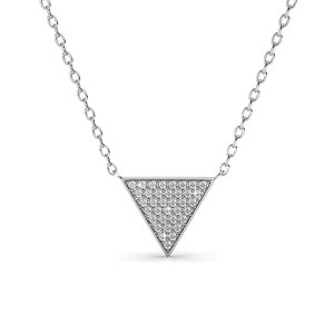 Pendentifs Veron - Argenté et Cristal
