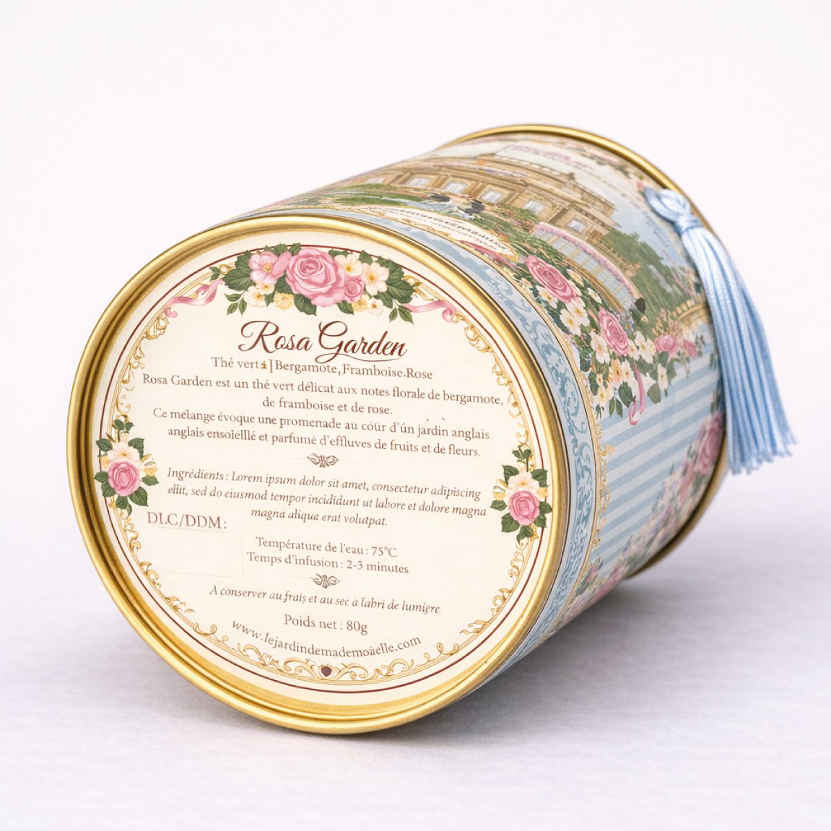 Editionskollektion – Thé vert Rosa garden – Bridgerton