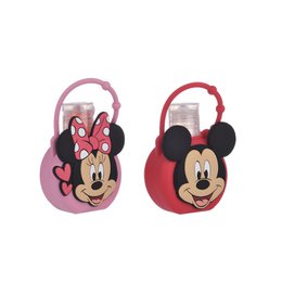 Gel Nettoyant pour les Mains Mickey & Minnie avec Étui en Silicone – 35 ml