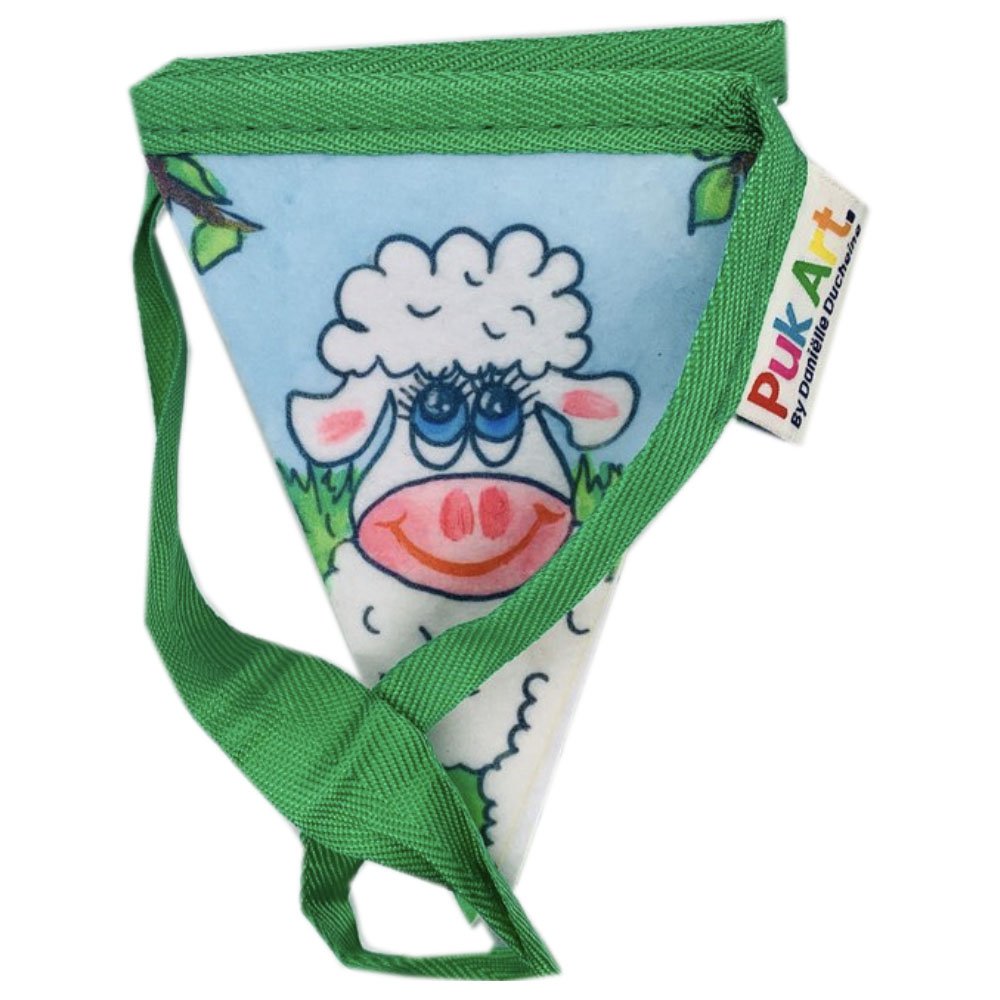 PukArt® | Ghirlanda Nascita in Feltro | Dolce bambino | Doppia faccia