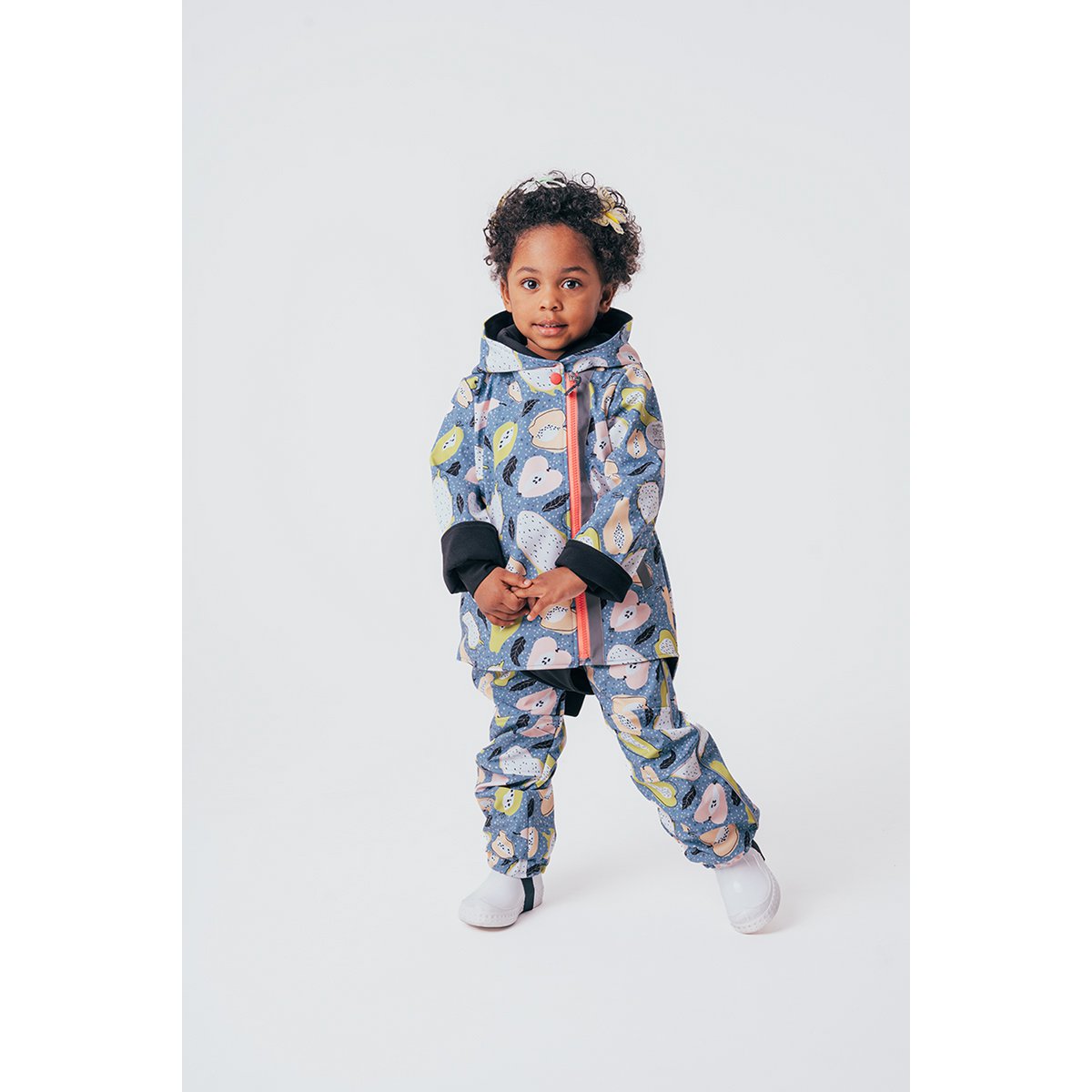 Kids Softshelljacke alle Früchte