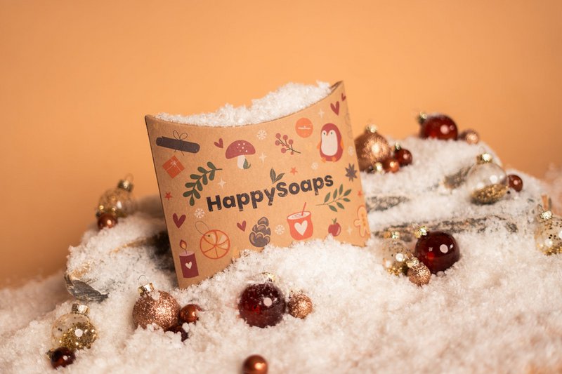 Plastic-free, Luxury Gift Packaging with cheerful design - version 2023
