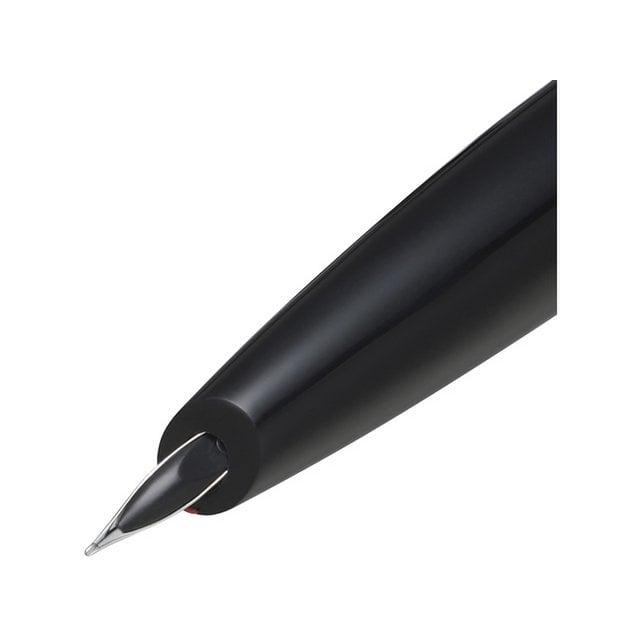 Vulpen SHEAFFER Icon E9108 F Mattschwarz lackierte rote PVD-Besätze