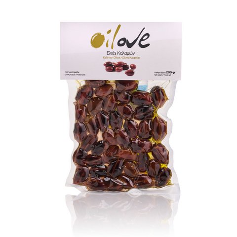 OILOVE® TABLE  OLIVES in organic olive oil,  Vacuum pack