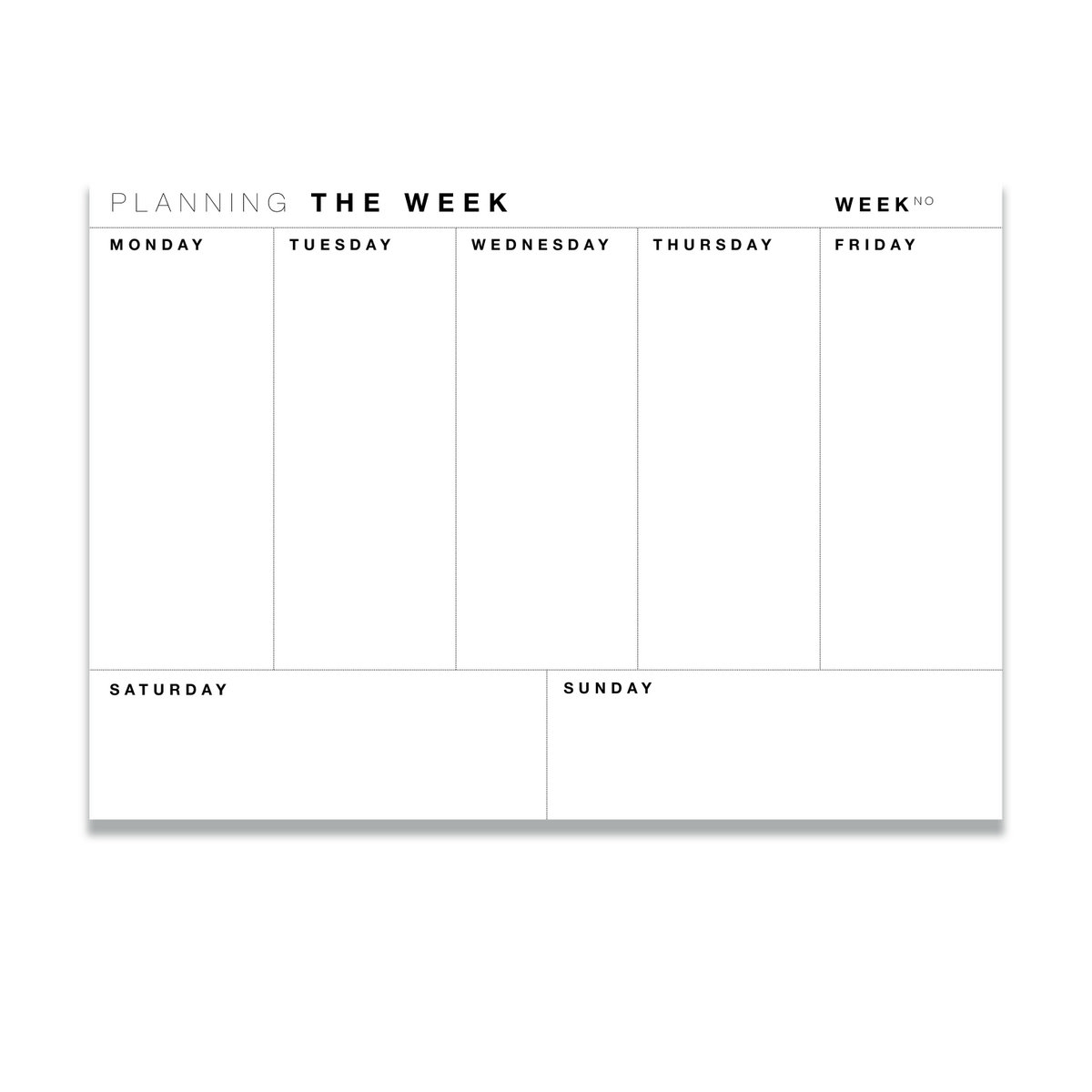 Planbook A4 czerwony
