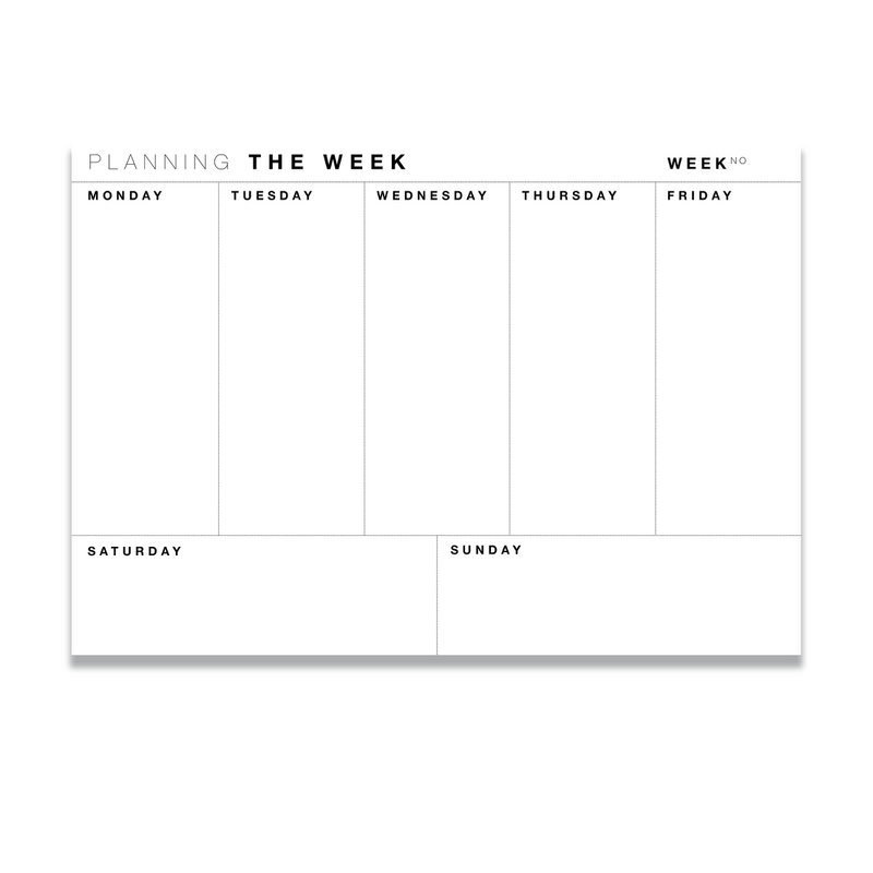 Planbook A4 Red