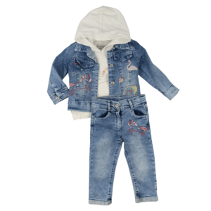 3-er Set mit Jacke, Große 2/5 Jahre