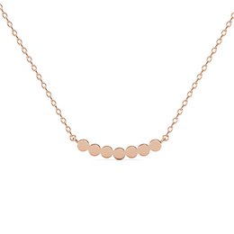 Pendentifs Evelyne - Or RosÃ© et Cristal