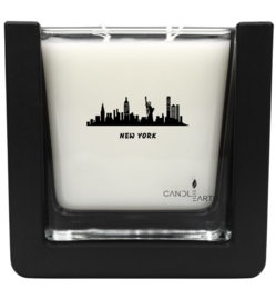 Vela perfumada sorpresa - Ciudades - Nueva York - 235 gr de cera vegana