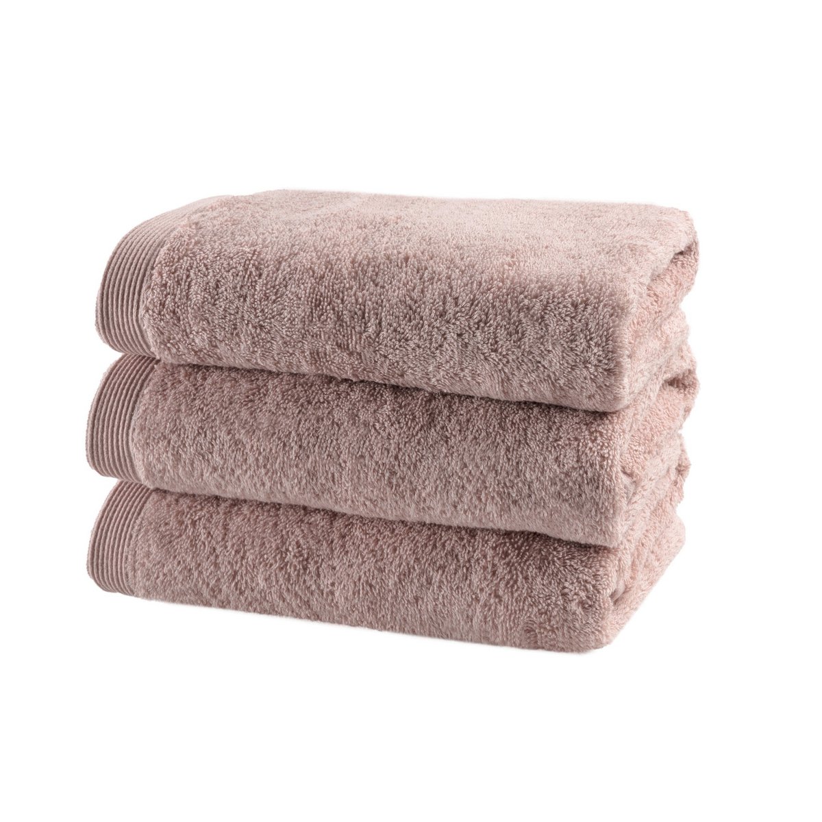 Asciugamano ospite Como 30 x 50 cm - Rosa Misty