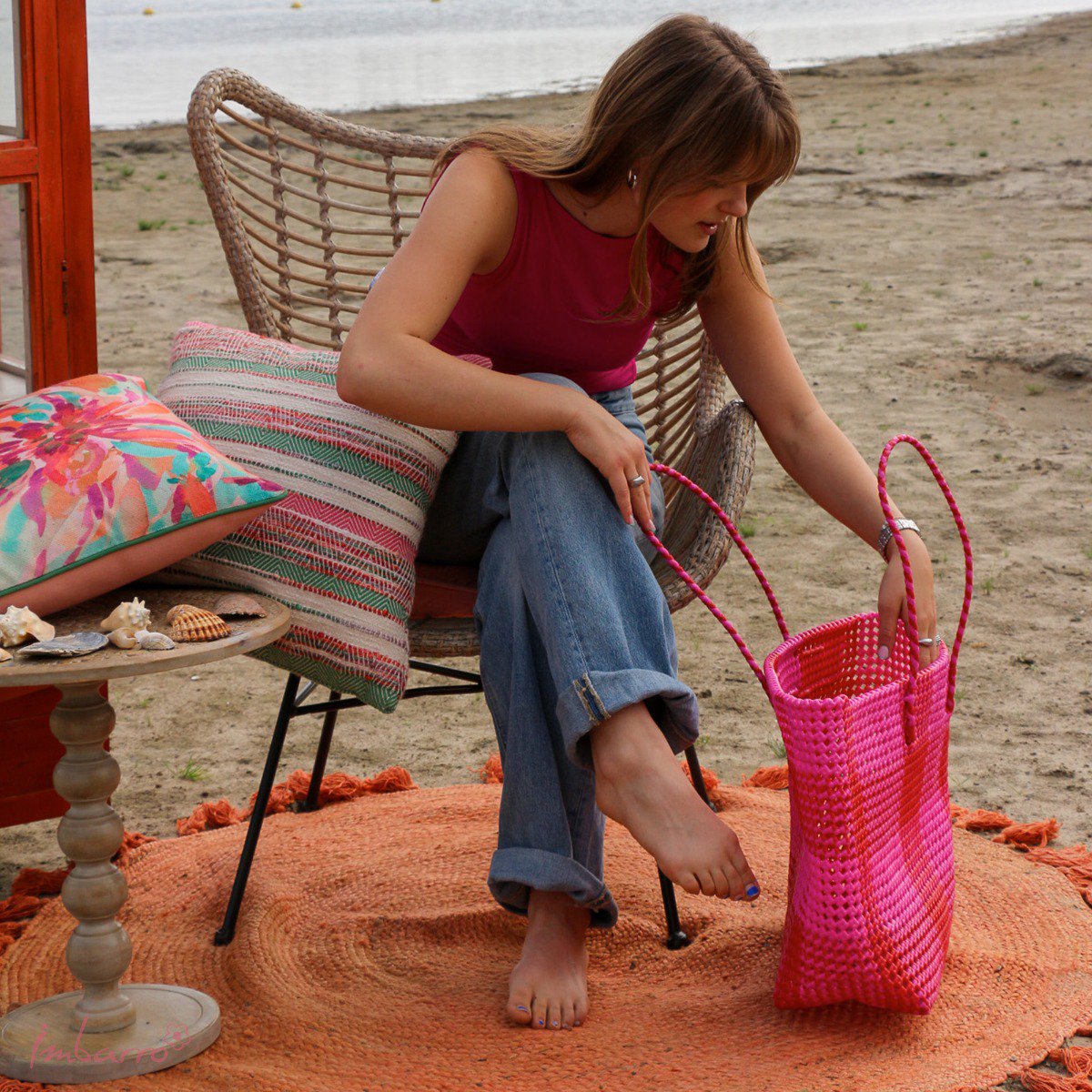Shopper Liv Purple/Orange