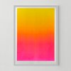 Riso Artprint Gradient Yellow/Pink, Risographie, DIN A3