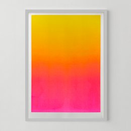 Riso Artprint Degradado Amarillo/Rosa, Risografía, DIN A3