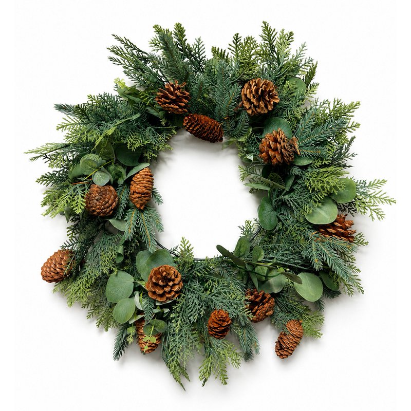 Kerstkrans Wintergroen Ø60 cm