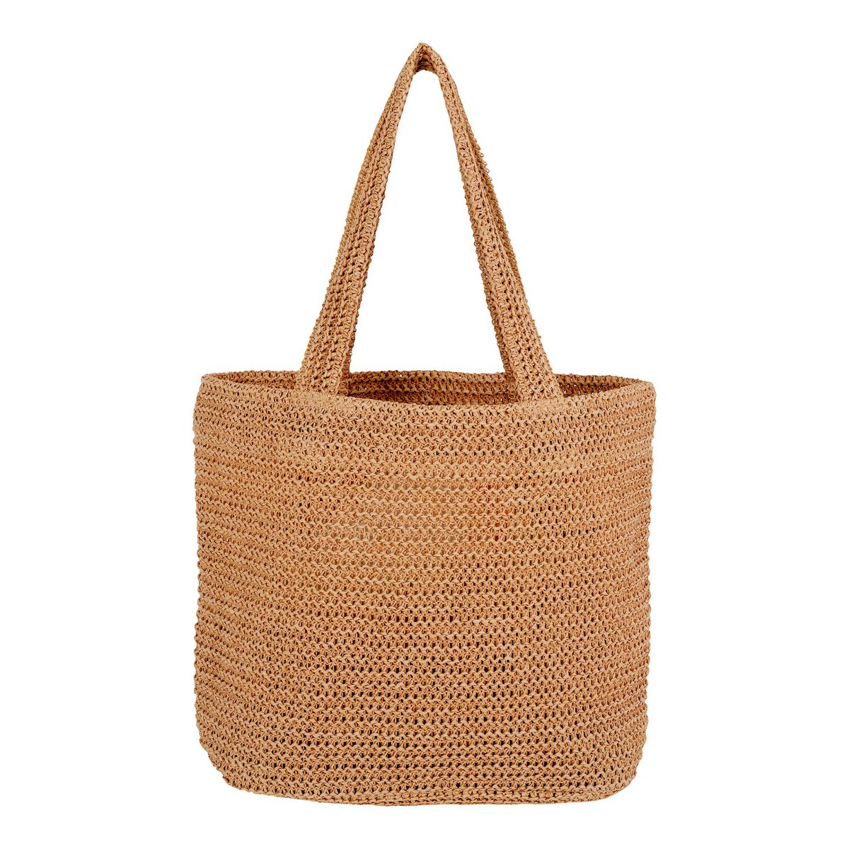 Parade Tote Bag - Natural, Paper/Straw, 31x46 cm