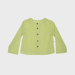OrganicEra Chaqueta de bebé de cáñamo orgánico, verde manzana