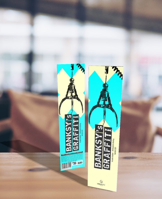 Banksy "Soft-Touch" Lesezeichen - Arcade Grabber