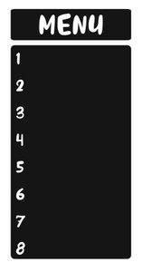 Stickers | Kitchenette | Menu