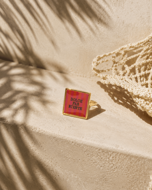 Dolce Far niente – Verstellbarer Ring