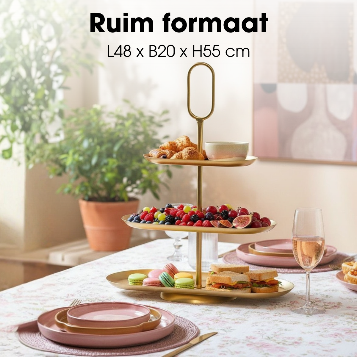 Etagère Rama Goud