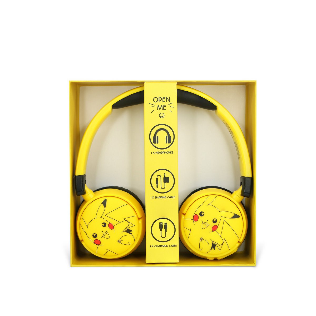 Pokémon - Yellow - junior bluetooth koptelefoon