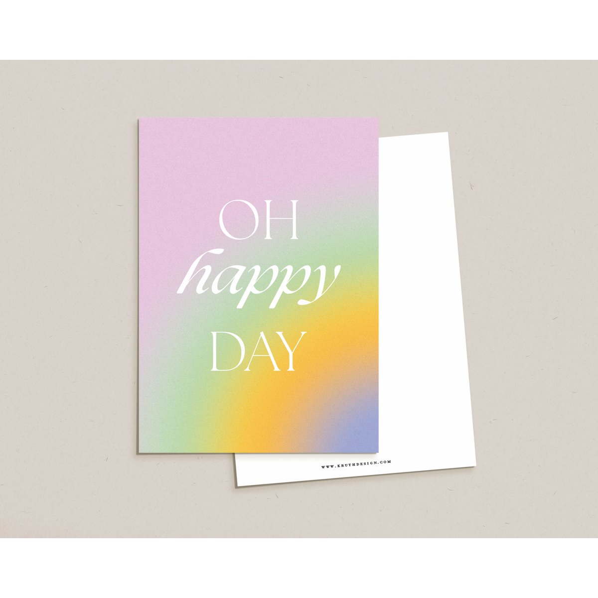Postkarte / Happy Day