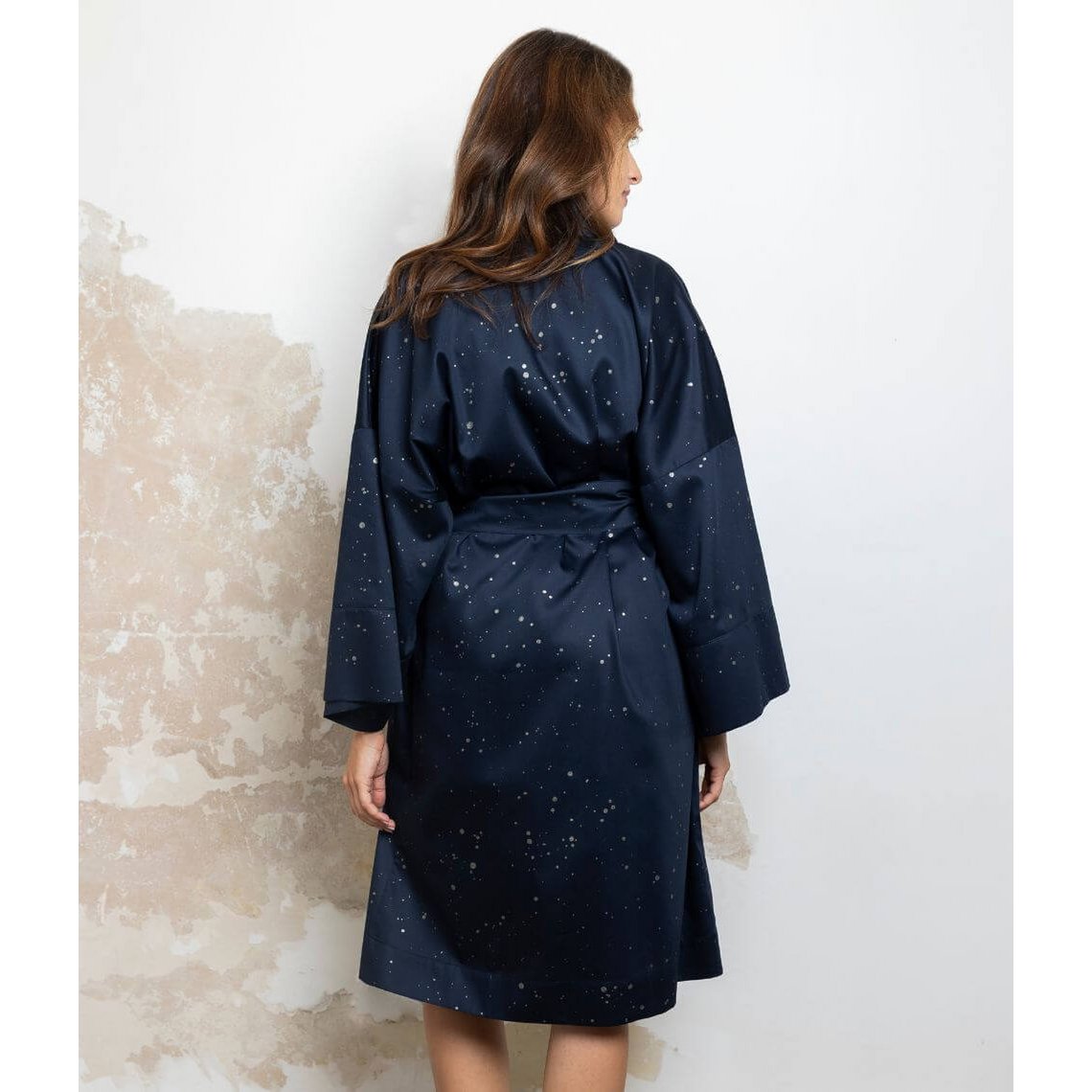 Peignoir Kimono Cosmos Foncé