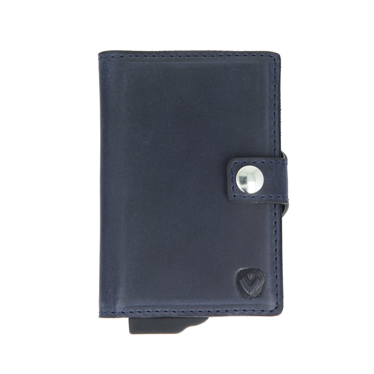 Card Case Plus Wallet Vintage Blue