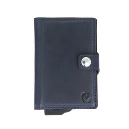 Card Case Plus Wallet Vintage Blue
