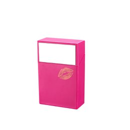 Papierośnica Pink World z lusterkiem x12