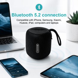 Altavoz Bluetooth portátil XB-009: negro, libertad inalámbrica y diseño práctico para el día a día