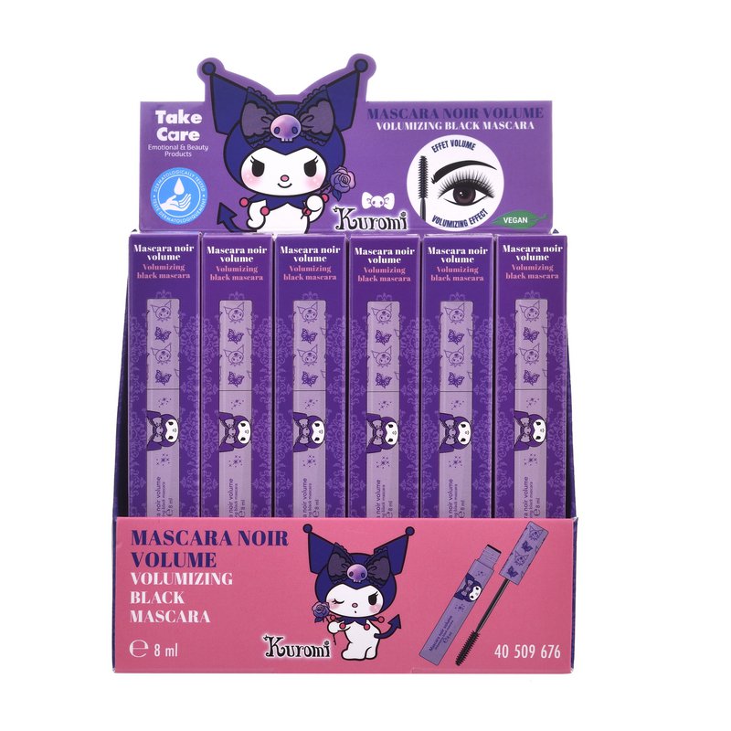 Kuromi - Czarny tusz do rzęs zwiększający objętość 8ml
