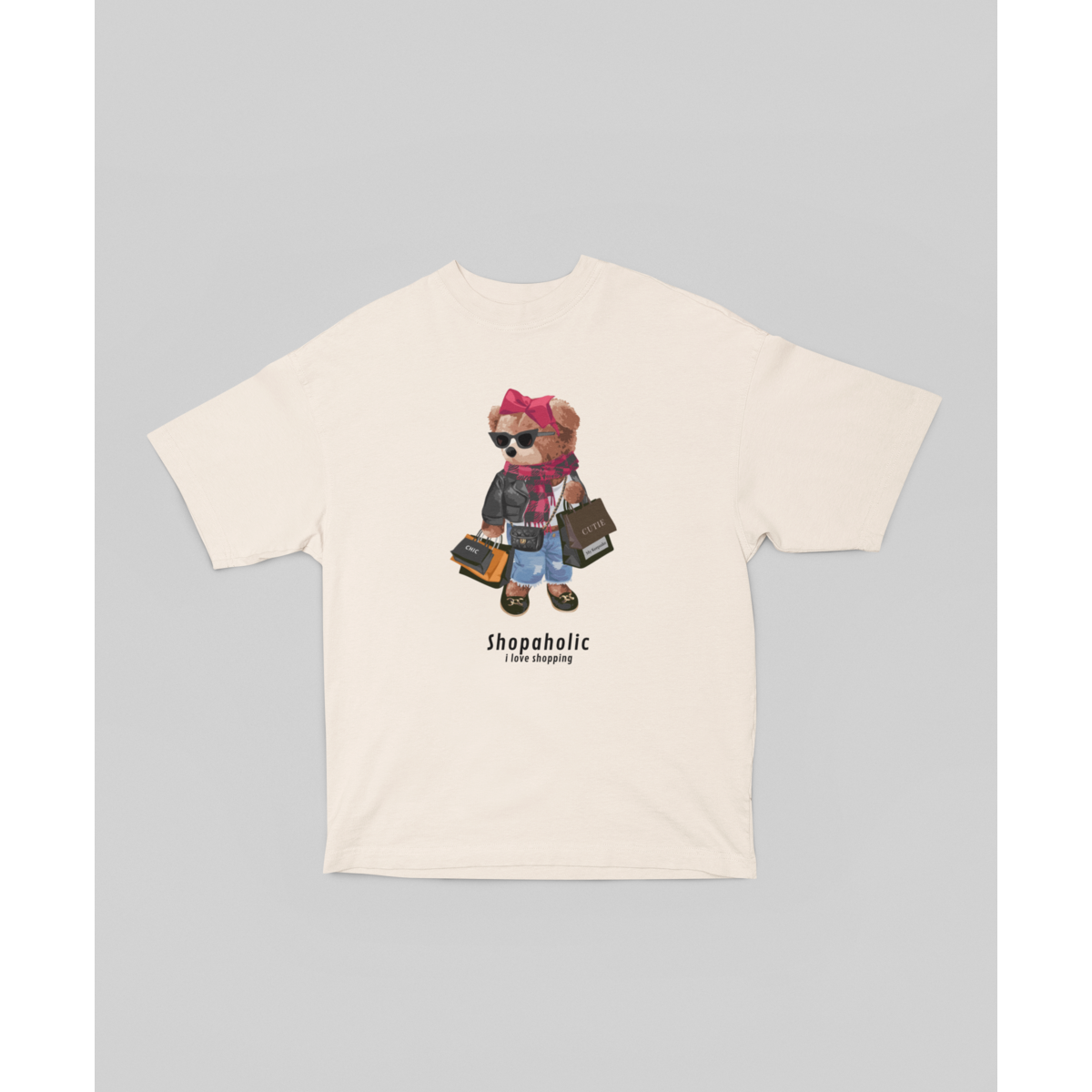 T-shirt oversize Ours accro du shopping