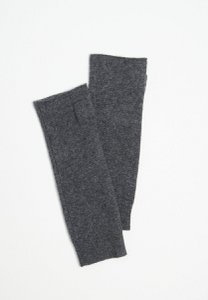 UNI 3 - Charcoal gray cashmere mittens
