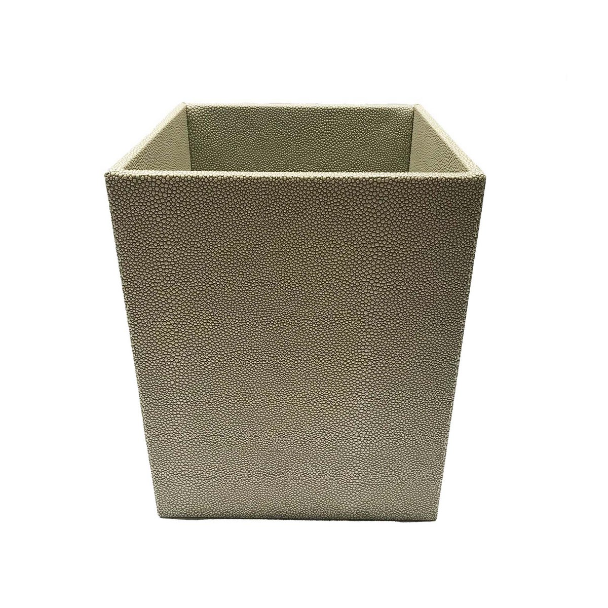 Waschin Basket Ray Green Garbage Can in pelle sintetica