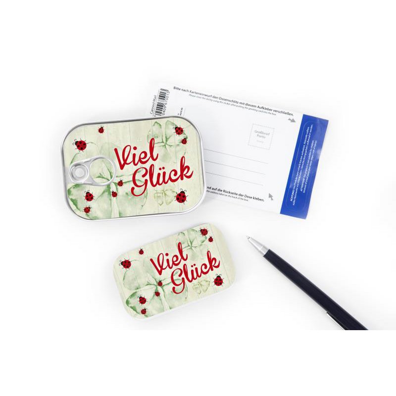 "Veel succes" ingeblikte post