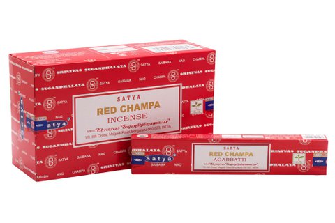 Satya Red Champa Incense Sticks