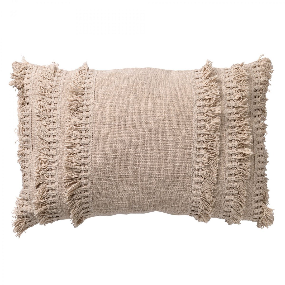 Dutch Decor FARA - Cushion 40x60 cm - 100% cotton - Pumice Stone - Beige