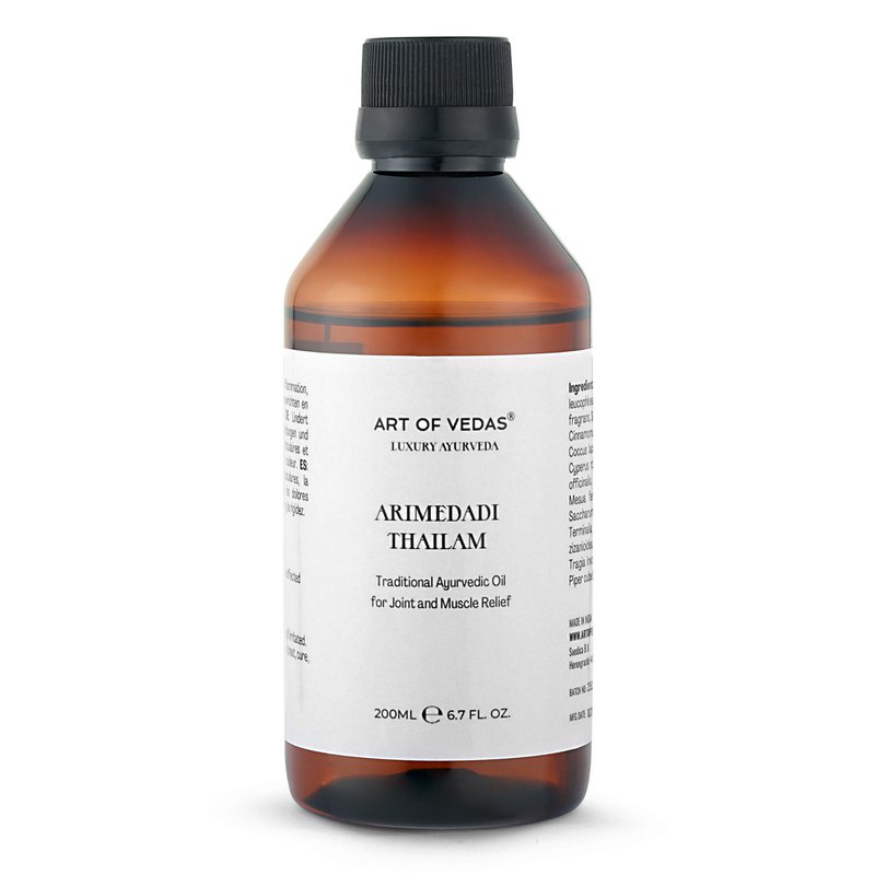 Ayurvedic Arimedadi Thailam 200 ml | Huile à base de plantes traditionnelle pour la santé bucco-dentaire et gomme