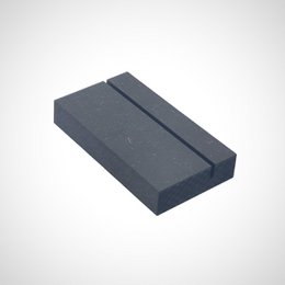 Black card holder made of durable material, suitable for storing and organizing cards.