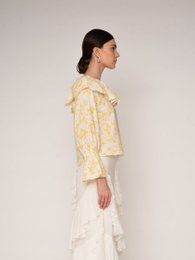 Marguerite Floral Print Blouse
