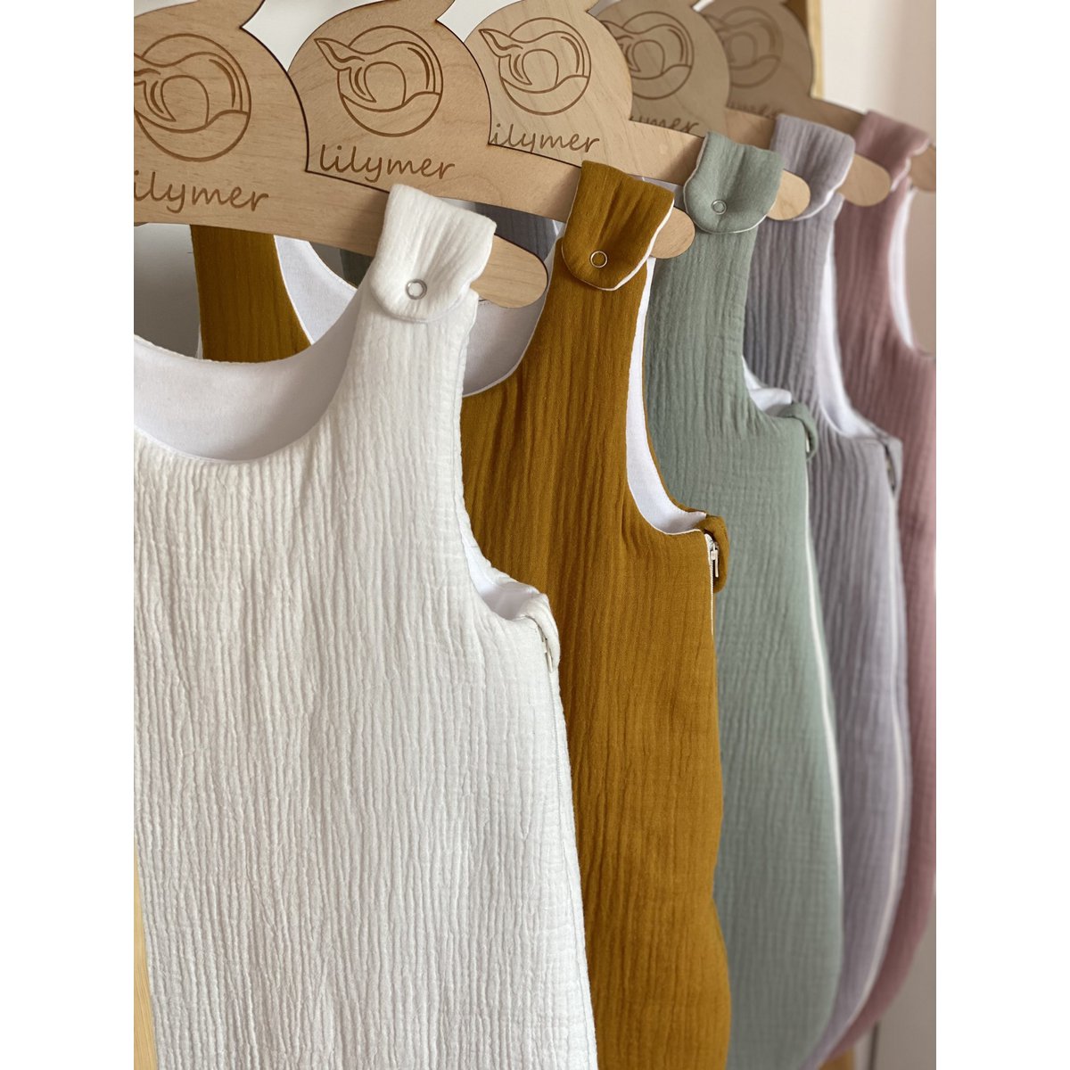 100% Muslin, OEKO -TEX Certyfied Cotton | Cozy Newborn Sleepingbag I Baby Wrap I Newborn Essentials