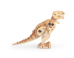 HOUTEN MODEL 3D MECHANISCHE T-REX