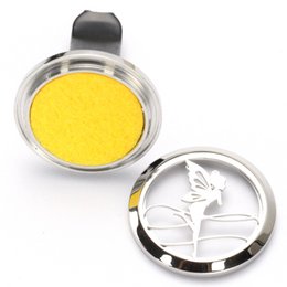 Car Diffuser Clip'Arôme - Angel - Stainless Steel with Blotters - Decorative Aromatherapy Accessory - Gift Idea
