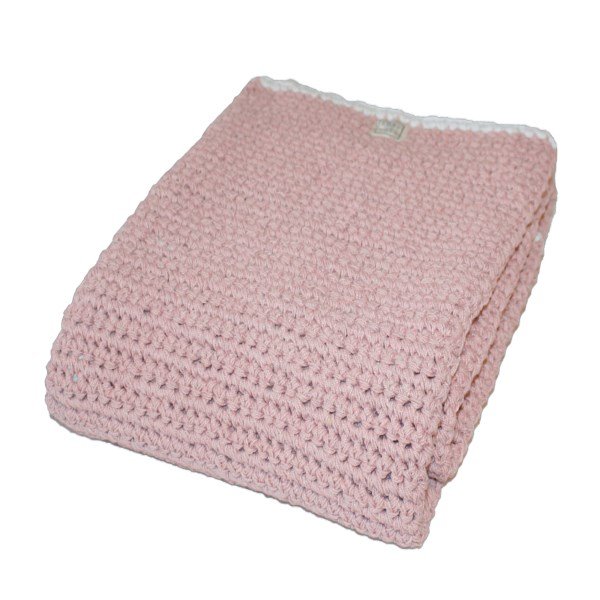 Cot blanket light pink - Mamas 4 Mamas