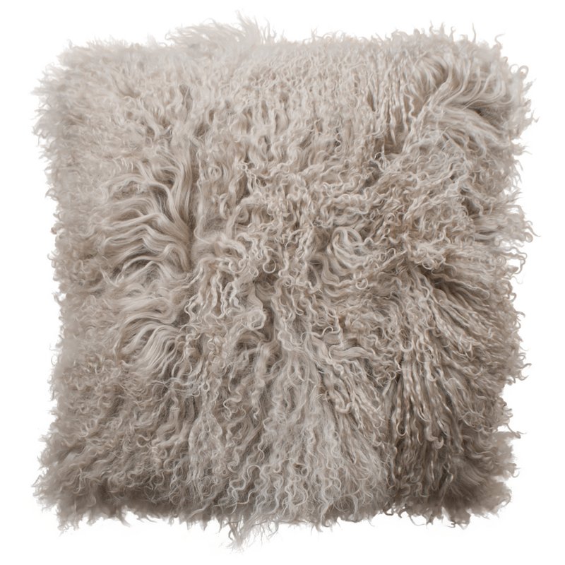 Tibet sheepskin cushion | 15 colors | 45x45cm