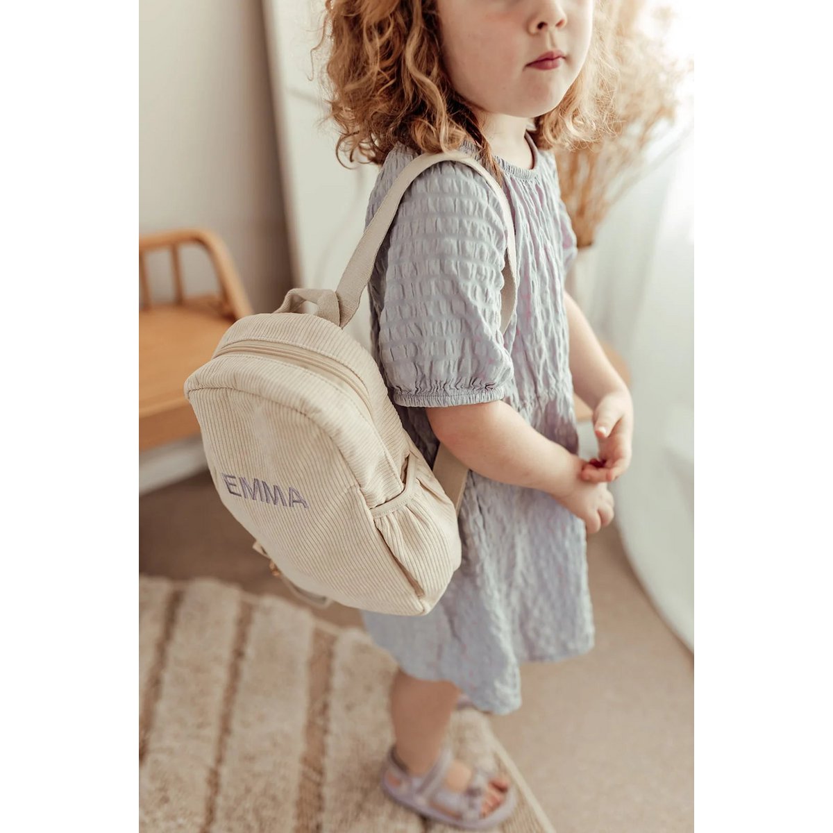 Soda Fashion Backpack Rib Beige