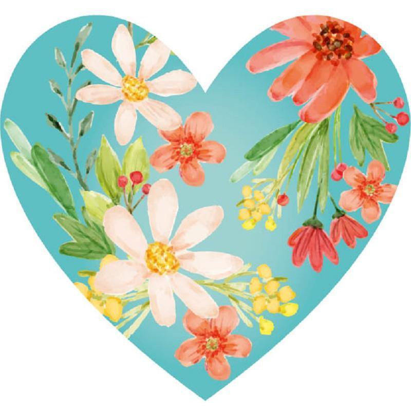 forme aimant fleurs