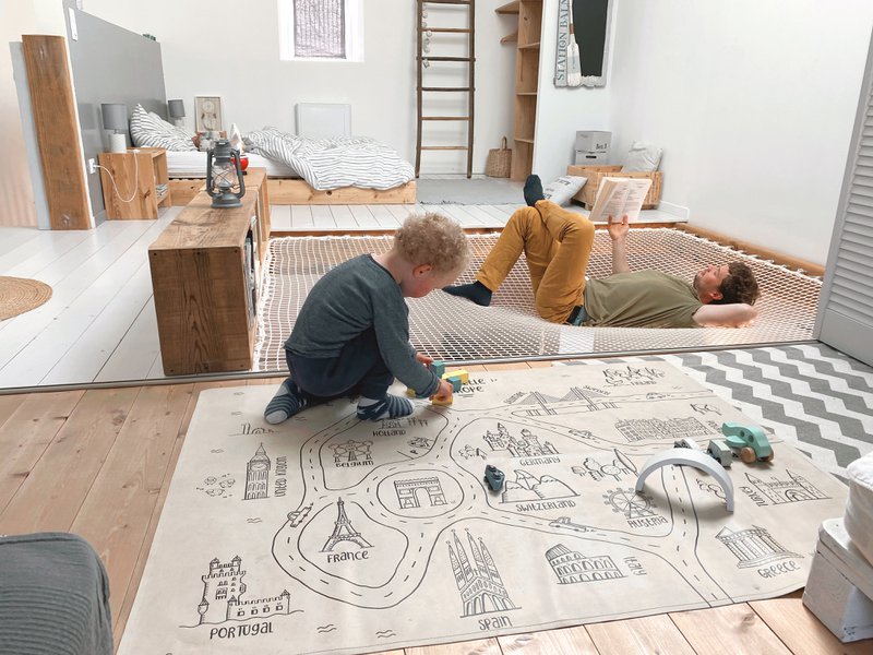 Speelmatte "mijn kleine Europa"