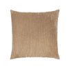 Cushion cover Soft Rib - Light brown